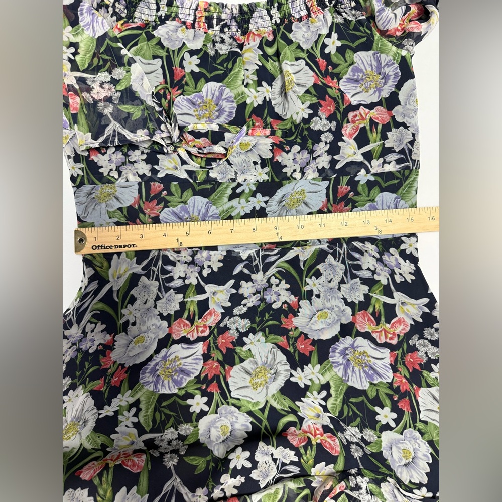 NWT Sam Edelman Floral Off-Shoulder w/removable straps Dress 10 - Picture 11 of 15